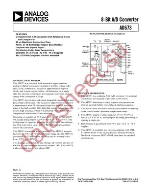 AD673JD datasheet  